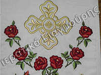 Embroidered vestments